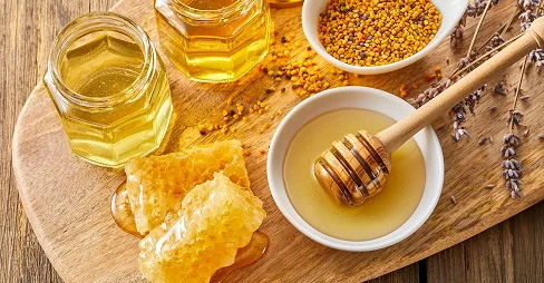 Bulk honey and natural syrups for clean label formulation